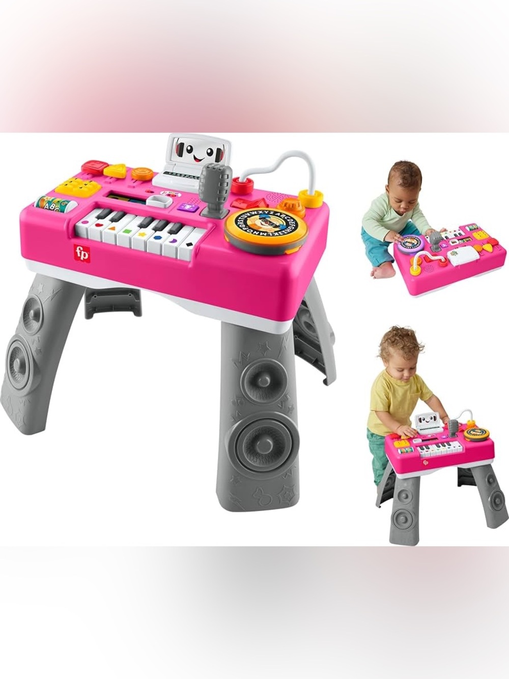 Laugh & Learn Mix & Learn DJ Table Fisher Price